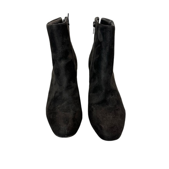 Chinese Laundry Daria Block Heel Black Suede Bootie Women’s Size 8.5 - Picture 4 of 9